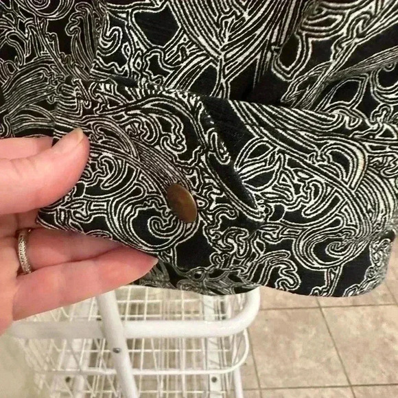 - Coldwater Creek Cotton Jacket Size 16, Pre-Owned EUC - Picture 4 of 7